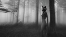 WOMAN AND WOLF