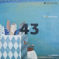 6460: Αφίσα 43ων Δημητρίων |Δημιουργία του ζωγράφου Νίκου Στεφάνου [Πηγή: ΕΛΙΑ – ΜΙΕΤ Θεσσαλονίκης]