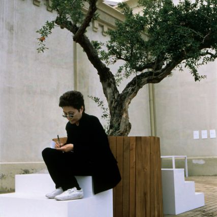 Imagine all the people! Wish tree